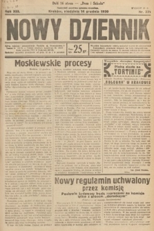 Nowy Dziennik. 1930, nr 331