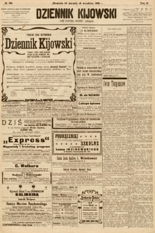 Dziennik Kijowski : pismo społeczne, polityczne i literackie. 1908, nr 183