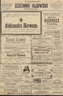 Dziennik Kijowski : pismo polityczne, społeczne i literackie. 1909, nr 42