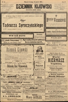 Dziennik Kijowski : pismo polityczne, społeczne i literackie. 1909, nr 44