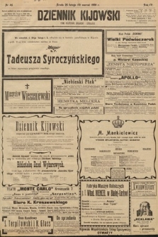 Dziennik Kijowski : pismo polityczne, społeczne i literackie. 1909, nr 45
