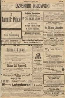 Dziennik Kijowski : pismo polityczne, społeczne i literackie. 1909, nr 49