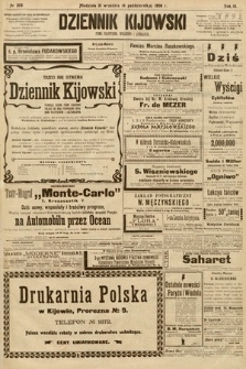 Dziennik Kijowski : pismo społeczne, polityczne i literackie. 1908, nr 206