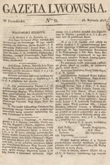 Gazeta Lwowska. 1826, nr 9