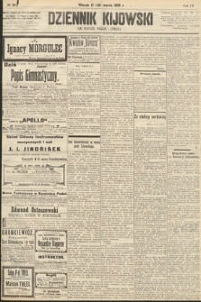 Dziennik Kijowski : pismo polityczne, społeczne i literackie. 1909, nr 62