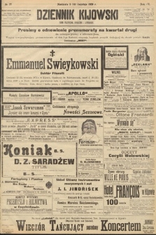 Dziennik Kijowski : pismo polityczne, społeczne i literackie. 1909, nr 77