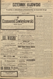 Dziennik Kijowski : pismo polityczne, społeczne i literackie. 1909, nr 78