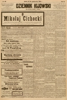 Dziennik Kijowski : pismo społeczne, polityczne i literackie. 1908, nr 229