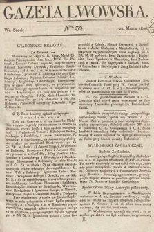 Gazeta Lwowska. 1826, nr 34