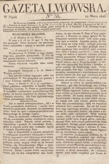 Gazeta Lwowska. 1826, nr 35