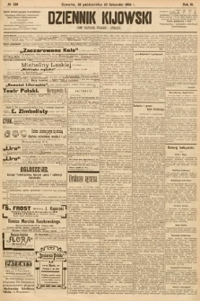 Dziennik Kijowski : pismo społeczne, polityczne i literackie. 1908, nr 239