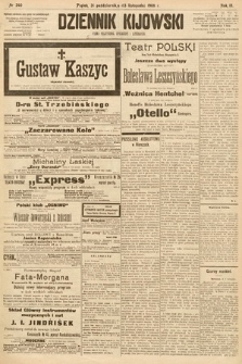 Dziennik Kijowski : pismo społeczne, polityczne i literackie. 1908, nr 240