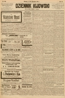 Dziennik Kijowski : pismo społeczne, polityczne i literackie. 1908, nr 248