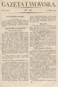 Gazeta Lwowska. 1826, nr 55