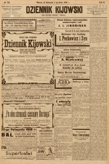 Dziennik Kijowski : pismo społeczne, polityczne i literackie. 1908, nr 254