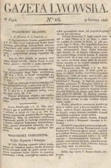Gazeta Lwowska. 1826, nr 65