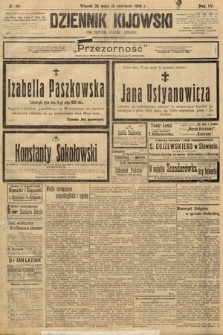 Dziennik Kijowski : pismo polityczne, społeczne i literackie. 1909, nr 116