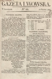 Gazeta Lwowska. 1826, nr 66