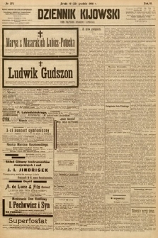 Dziennik Kijowski : pismo społeczne, polityczne i literackie. 1908, nr 272