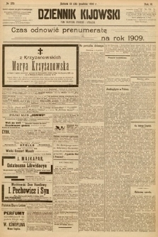 Dziennik Kijowski : pismo społeczne, polityczne i literackie. 1908, nr 275