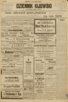 Dziennik Kijowski : pismo społeczne, polityczne i literackie. 1908, nr 276