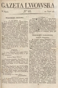 Gazeta Lwowska. 1826, nr 83