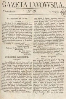 Gazeta Lwowska. 1826, nr 93