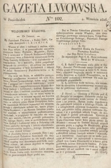 Gazeta Lwowska. 1826, nr 102