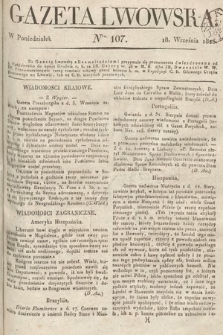 Gazeta Lwowska. 1826, nr 107