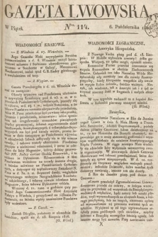 Gazeta Lwowska. 1826, nr 114