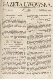 Gazeta Lwowska. 1826, nr 124