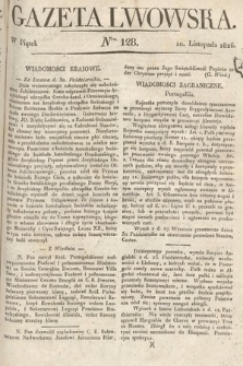 Gazeta Lwowska. 1826, nr 128