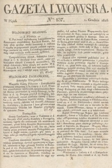 Gazeta Lwowska. 1826, nr 137