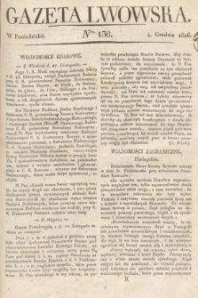 Gazeta Lwowska. 1826, nr 138