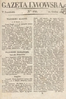 Gazeta Lwowska. 1826, nr 140