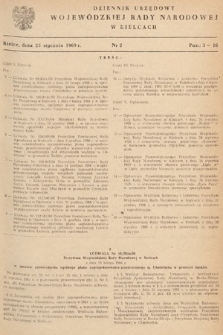 Dziennik Urzędowy Wojewódzkiej Rady Narodowej w Kielcach. 1969, nr 2