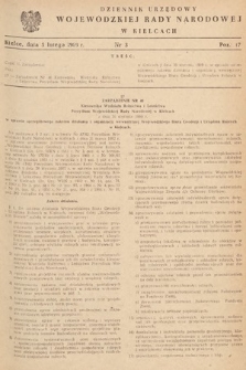 Dziennik Urzędowy Wojewódzkiej Rady Narodowej w Kielcach. 1969, nr 3
