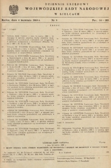 Dziennik Urzędowy Wojewódzkiej Rady Narodowej w Kielcach. 1969, nr 9