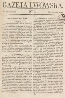 Gazeta Lwowska. 1827, nr 9