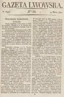 Gazeta Lwowska. 1827, nr 28
