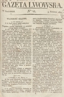 Gazeta Lwowska. 1827, nr 41