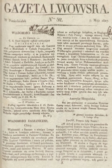 Gazeta Lwowska. 1827, nr 52
