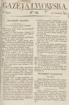 Gazeta Lwowska. 1827, nr 68