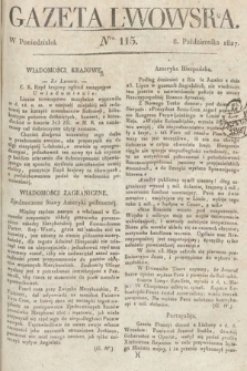 Gazeta Lwowska. 1827, nr 115