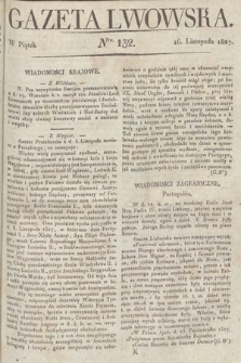 Gazeta Lwowska. 1827, nr 132