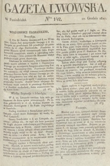 Gazeta Lwowska. 1827, nr 142