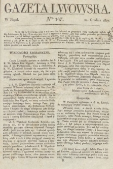 Gazeta Lwowska. 1827, nr 147