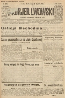 Kurjer Lwowski. 1921, nr 300