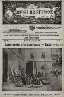 Nowości Illustrowane. 1919, nr 41