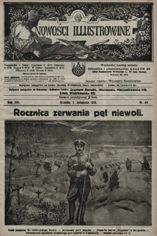 Nowości Illustrowane. 1919, nr 44